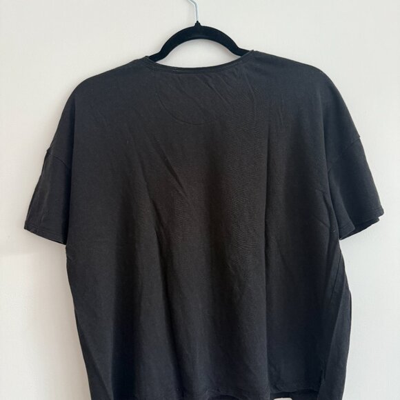 Madewell Black Loose Tee - Picture 2 of 2